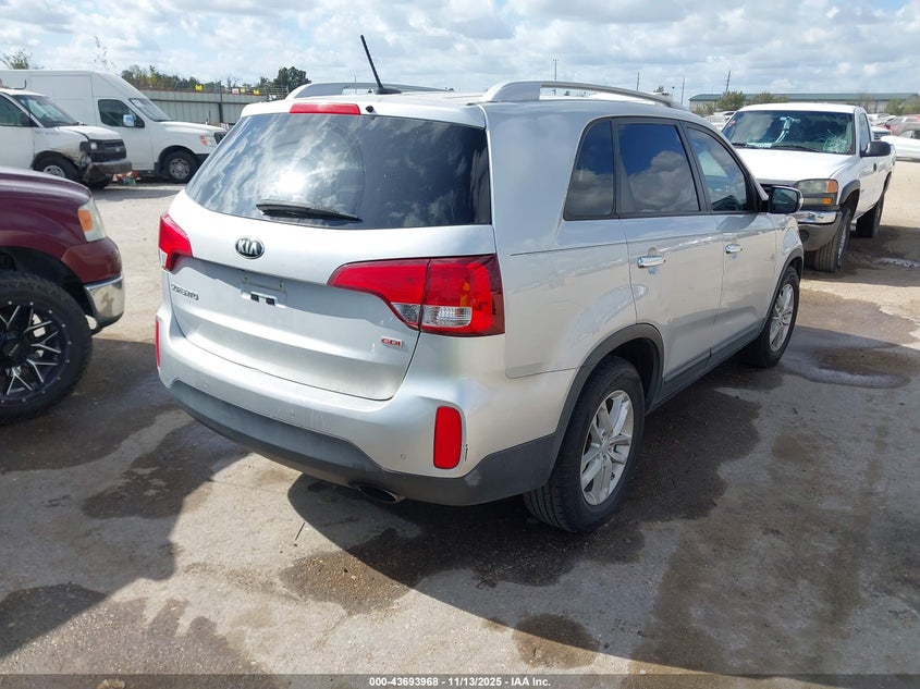 5XYKT3A69EG530683 2014 KIA SORENTO photo no. 4