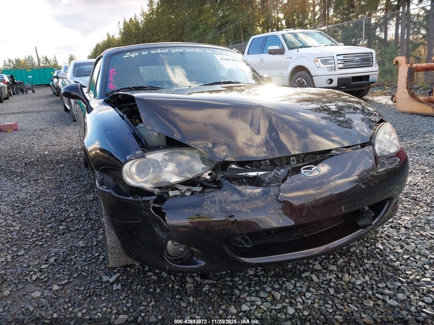 2004 Mazda Mx-5 Miata Ls VIN: JM1NB353740401071 Lot: 43693972