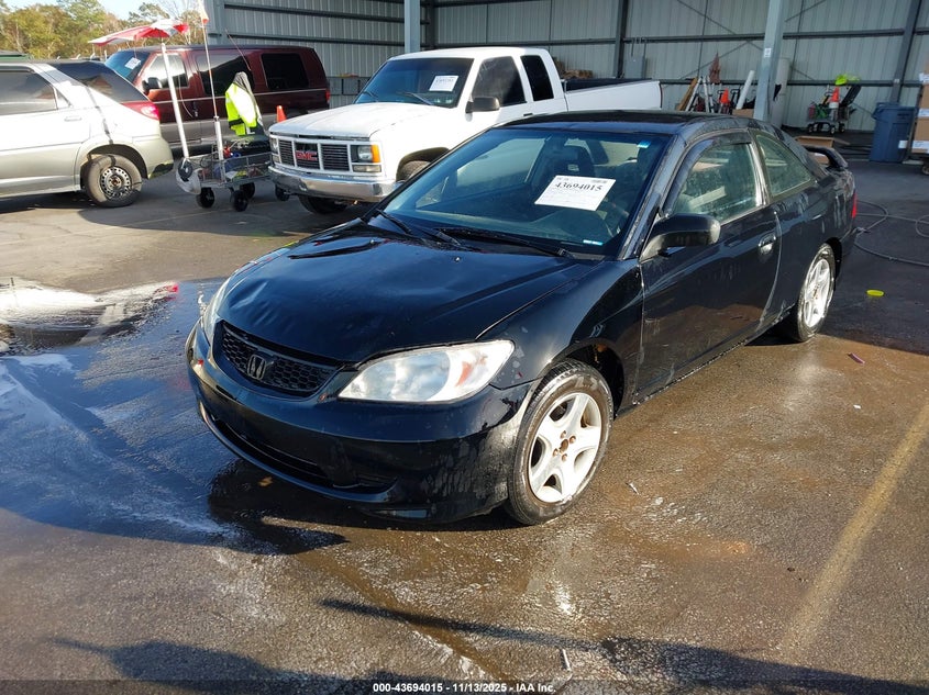 1HGEM22555L079591 2005 HONDA CIVIC photo no. 2
