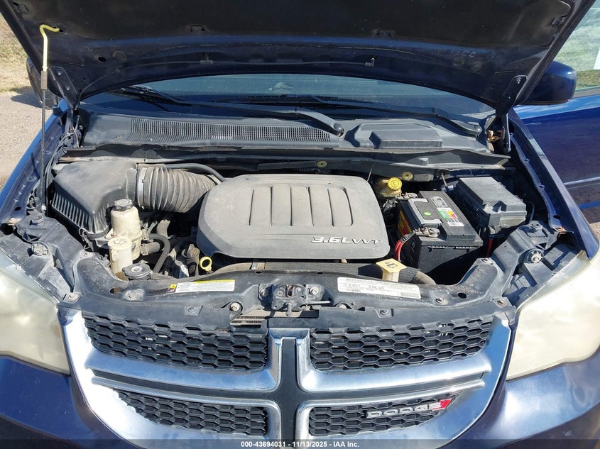 2012 Dodge Grand Caravan Sxt VIN: 2C4RDGCG4CR279122 Lot: 43694031