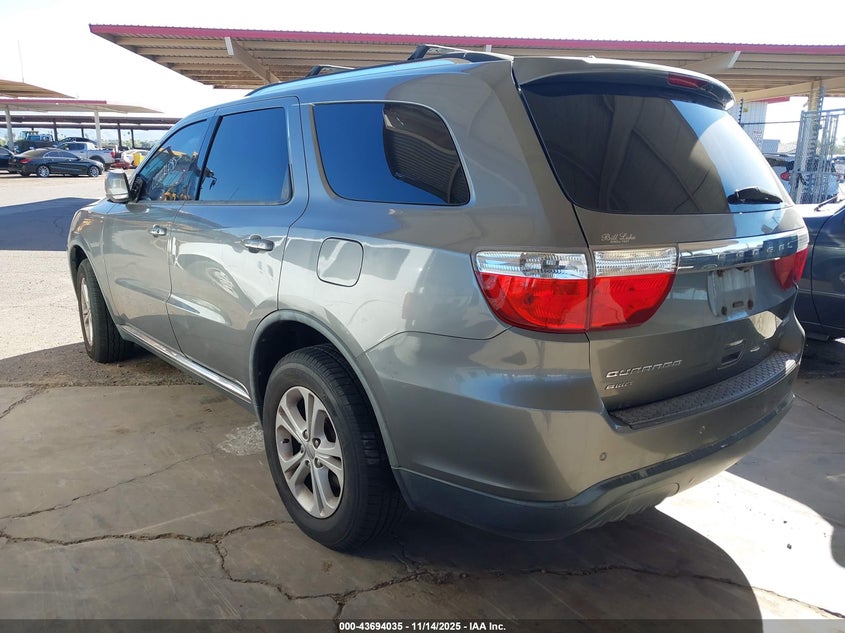 Vin: 1d4re4gg8bc705068, lot: 44189356, dodge durango crew 20113