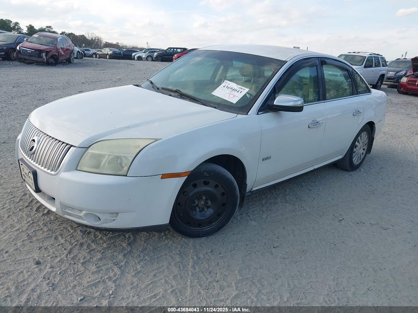 1MEHM40W38G604601 2008 MERCURY SABLE photo no. 2