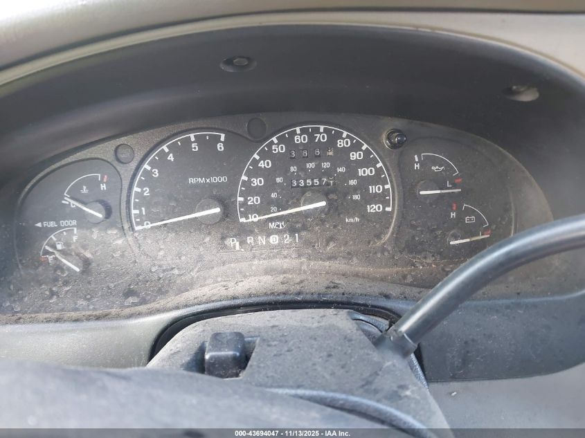 2000 Mercury Mountaineer VIN: 4M2DU86P6YUJ04628 Lot: 43694047