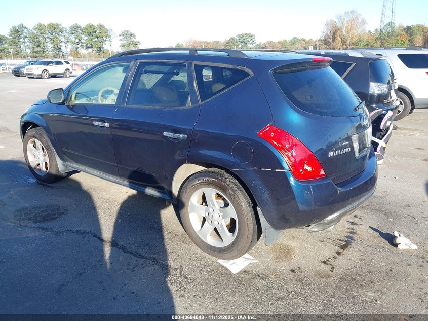 JN8AZ08WX4W320050 2004 NISSAN MURANO photo no. 3