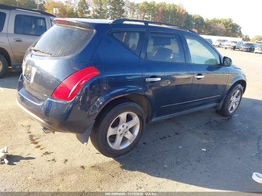 JN8AZ08WX4W320050 2004 NISSAN MURANO photo no. 4