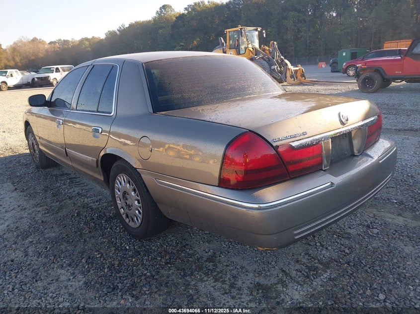 2MEFM74W73X706165 2003 MERCURY GRAND MARQUIS photo no. 3