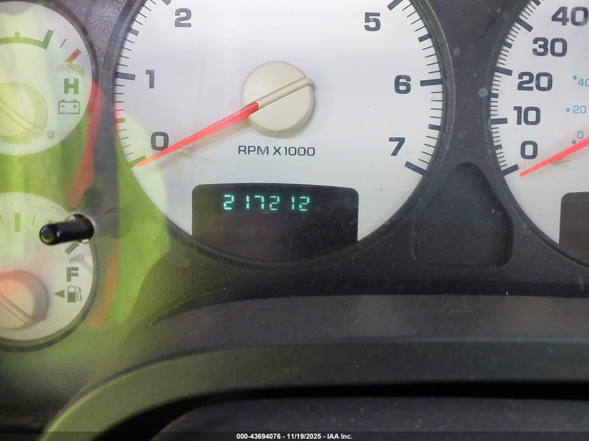 2003 Dodge Ram 1500 Slt/Laramie/St VIN: 1D7HA18N33S379967 Lot: 43694076