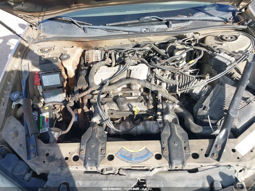 2004 Chevrolet Impala VIN: 2G1WF52E749129226 Lot: 43694081