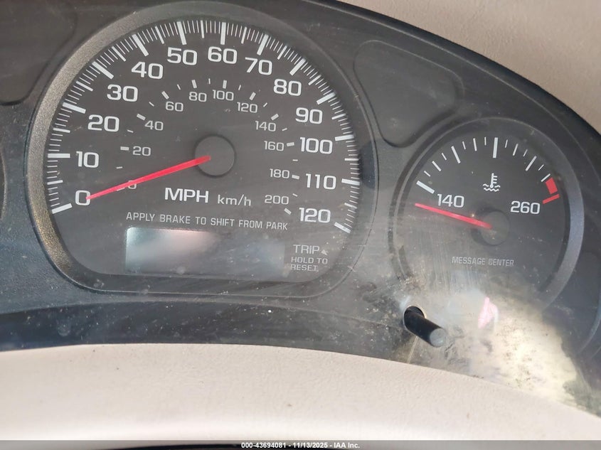 2004 Chevrolet Impala VIN: 2G1WF52E749129226 Lot: 43694081