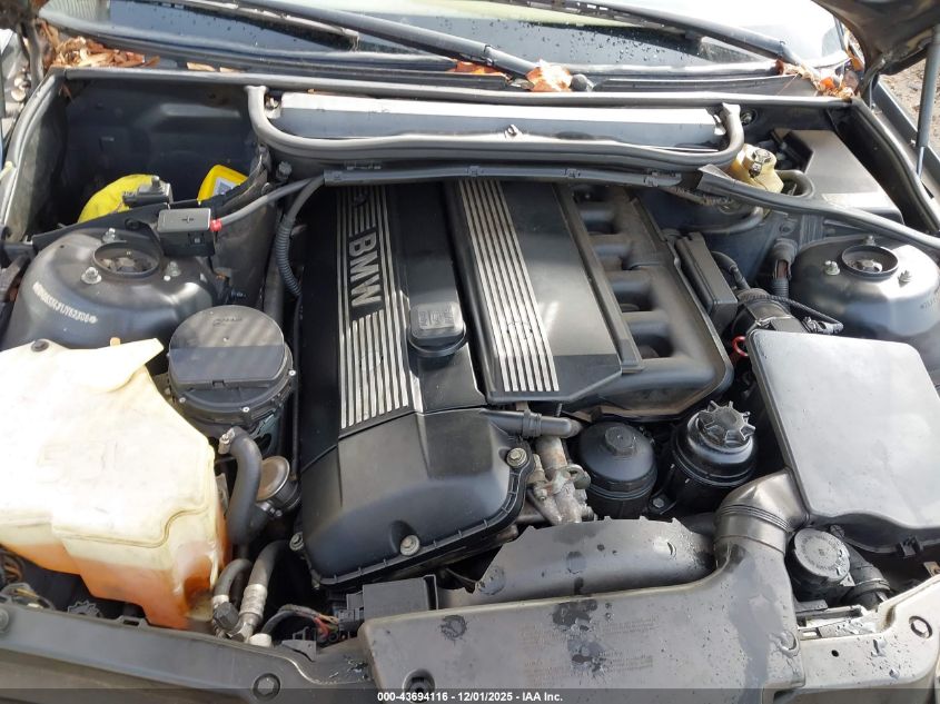 2001 BMW 325Ci VIN: WBABS33431JY52306 Lot: 43694116