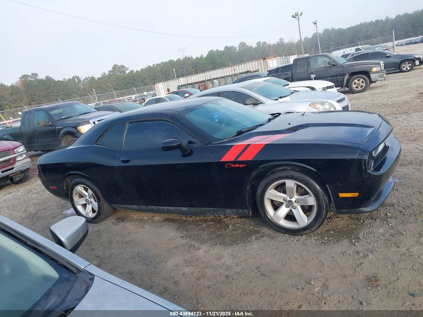 2012 Dodge Challenger Sxt VIN: 2C3CDYAG7CH196132 Lot: 43694123