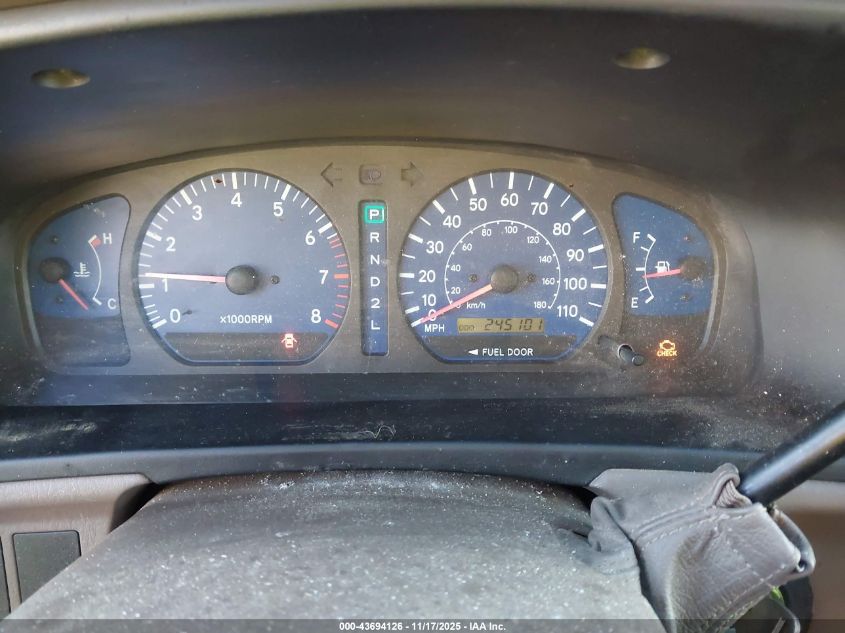 2001 Toyota Sienna Le VIN: 4T3ZF13C61U381836 Lot: 43694126