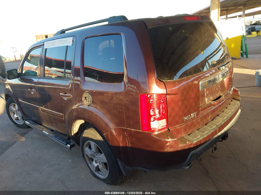 5FNYF48589B000609 2009 HONDA PILOT photo no. 3