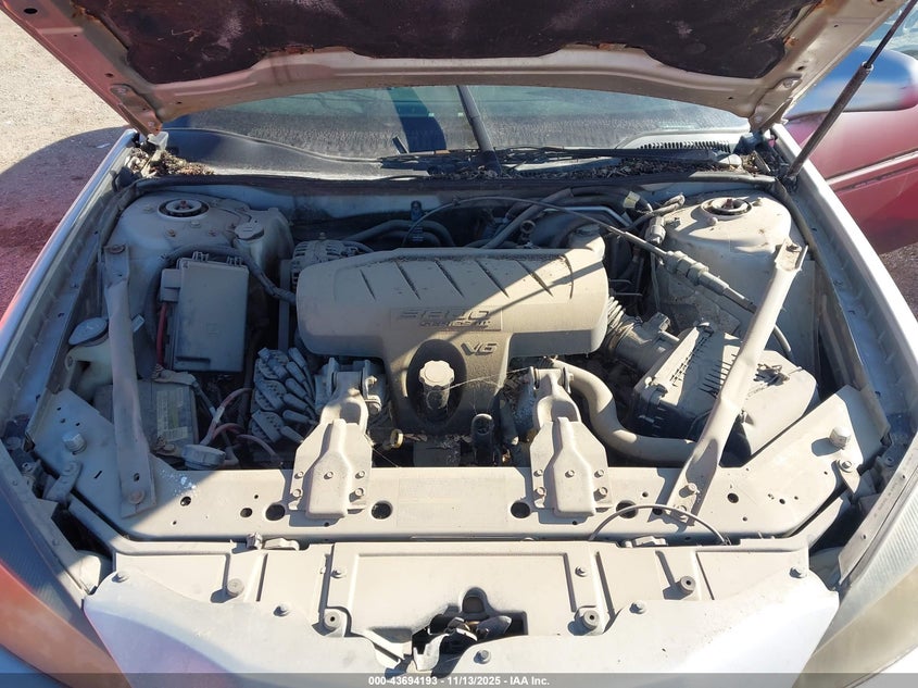 2006 Pontiac Grand Prix VIN: 2G2WP552861261231 Lot: 43694193