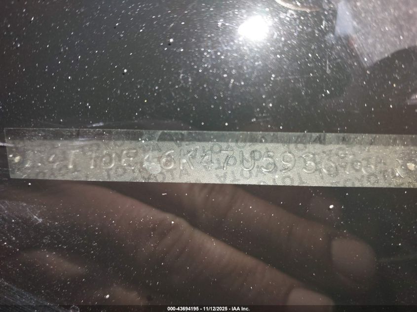 2007 Toyota Camry Le VIN: 4T1BE46K47U593676 Lot: 43694195