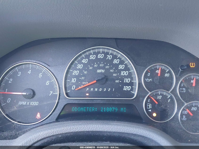 2008 GMC Envoy Denali VIN: 1GKET63M382138151 Lot: 43694210