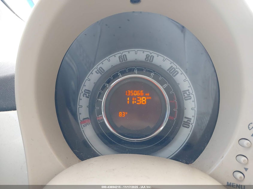 3C3CFFAR9FT545285 2015 FIAT 500 photo no. 7