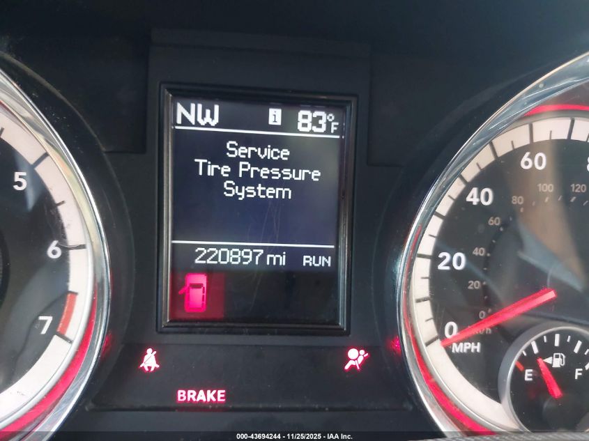 2011 Dodge Durango Crew VIN: 1D4RD4GG8BC666954 Lot: 43694244