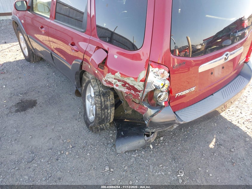 2005 Mazda Tribute S VIN: 4F2YZ96145KM51764 Lot: 43694254