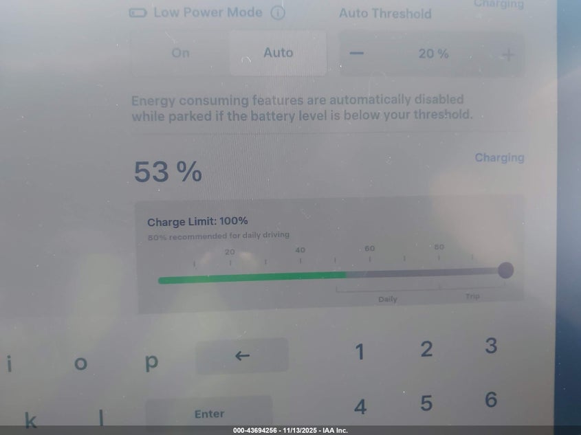 2025 Tesla Model Y Long Range Dual Motor Rear-Wheel Drive VIN: 7SAYGDEDXSA349530 Lot: 43694256