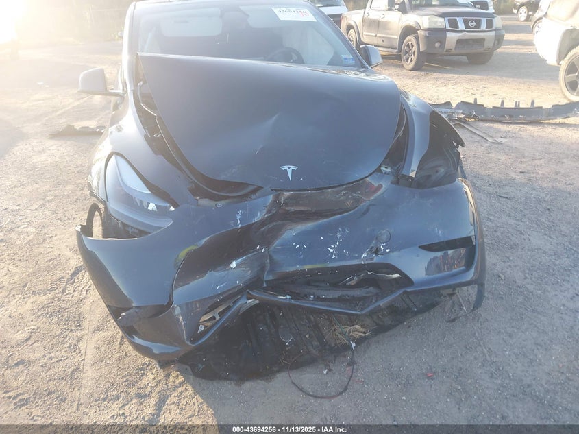 2025 Tesla Model Y Long Range Dual Motor Rear-Wheel Drive VIN: 7SAYGDEDXSA349530 Lot: 43694256