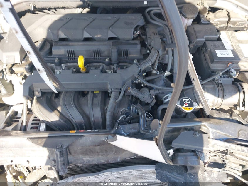 2021 Hyundai Accent Se VIN: 3KPC24A67ME128573 Lot: 43694305