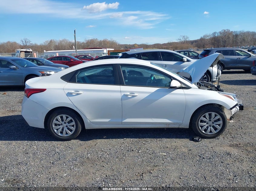 2021 Hyundai Accent Se VIN: 3KPC24A67ME128573 Lot: 43694305