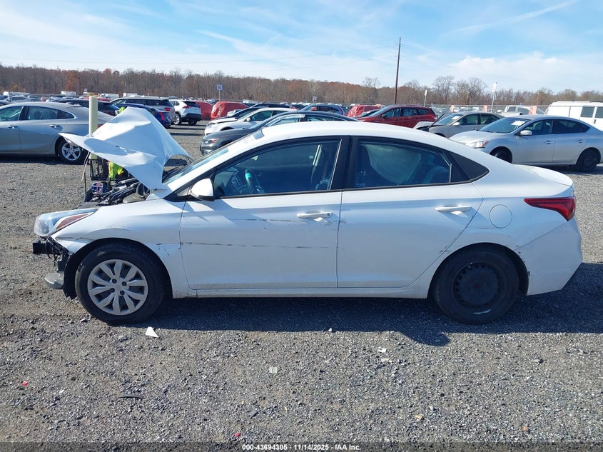 2021 Hyundai Accent Se VIN: 3KPC24A67ME128573 Lot: 43694305