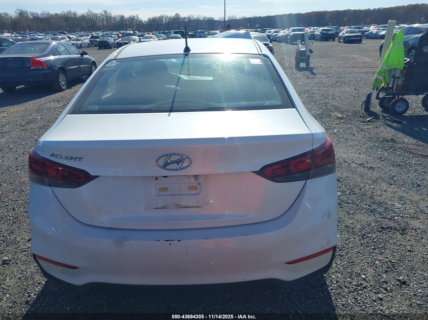 2021 Hyundai Accent Se VIN: 3KPC24A67ME128573 Lot: 43694305