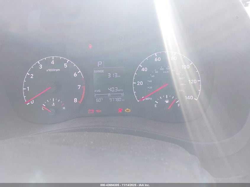 2021 Hyundai Accent Se VIN: 3KPC24A67ME128573 Lot: 43694305