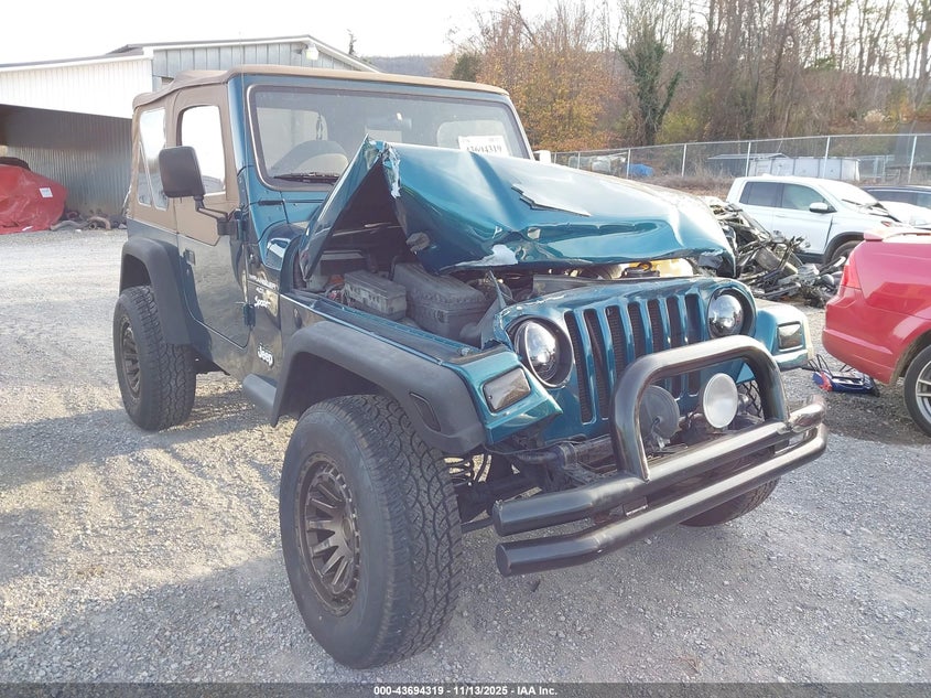 1997 Jeep Wrangler Sport VIN: 1J4FY19S3VP489905 Lot: 43694319