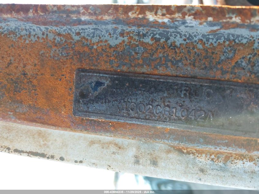 1963 GMC Other VIN: K1002CG1042A Lot: 43694335