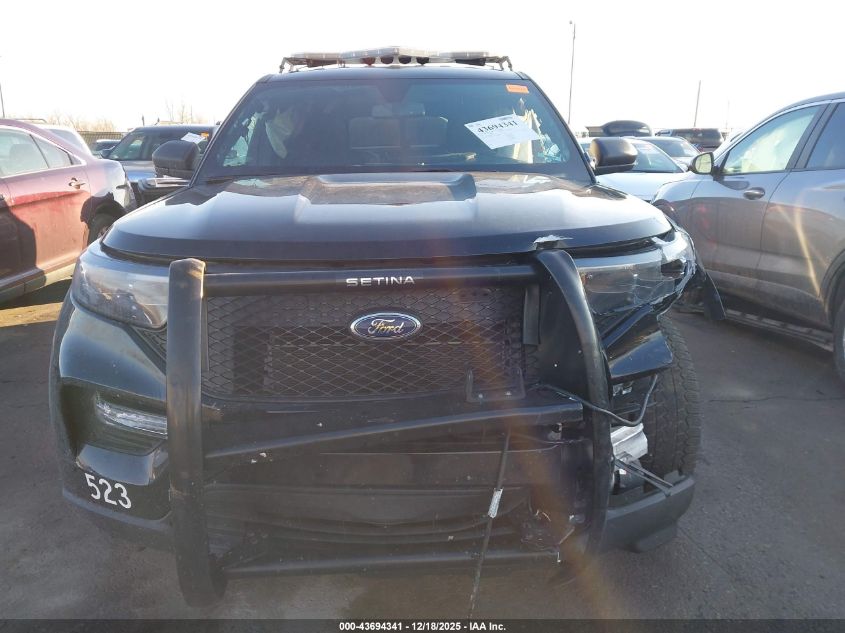 2022 Ford Police Interceptor Utility VIN: 1FM5K8ABXNGB76675 Lot: 43694341