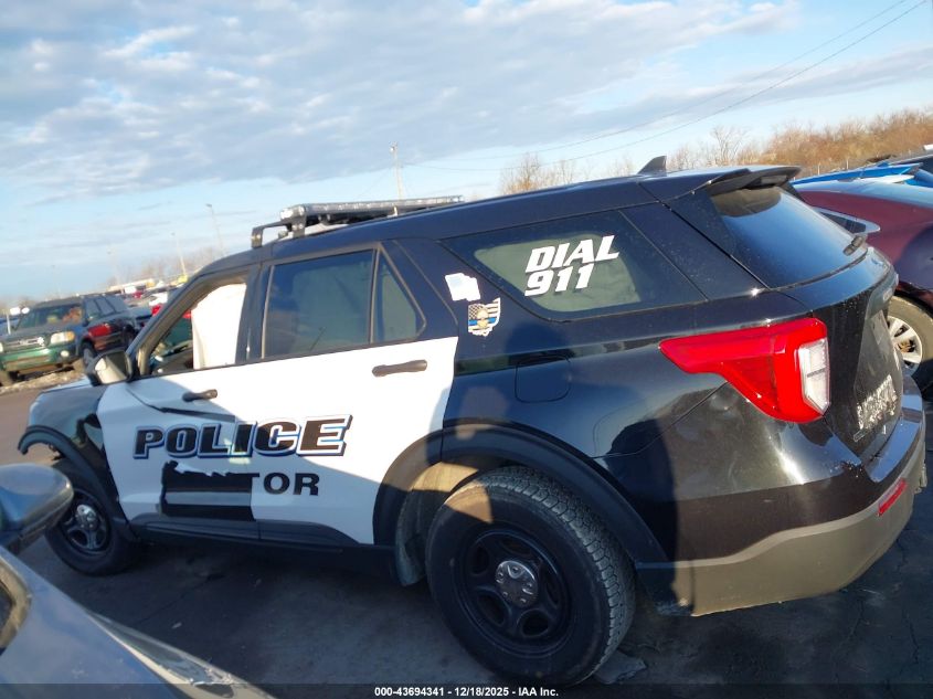 2022 Ford Police Interceptor Utility VIN: 1FM5K8ABXNGB76675 Lot: 43694341