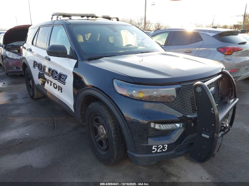 2022 Ford Police Interceptor Utility VIN: 1FM5K8ABXNGB76675 Lot: 43694341