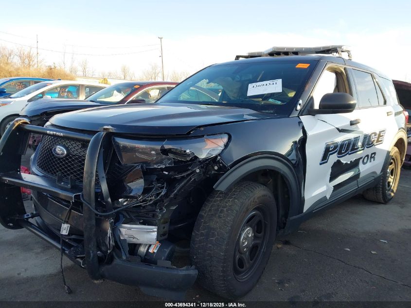 2022 Ford Police Interceptor Utility VIN: 1FM5K8ABXNGB76675 Lot: 43694341