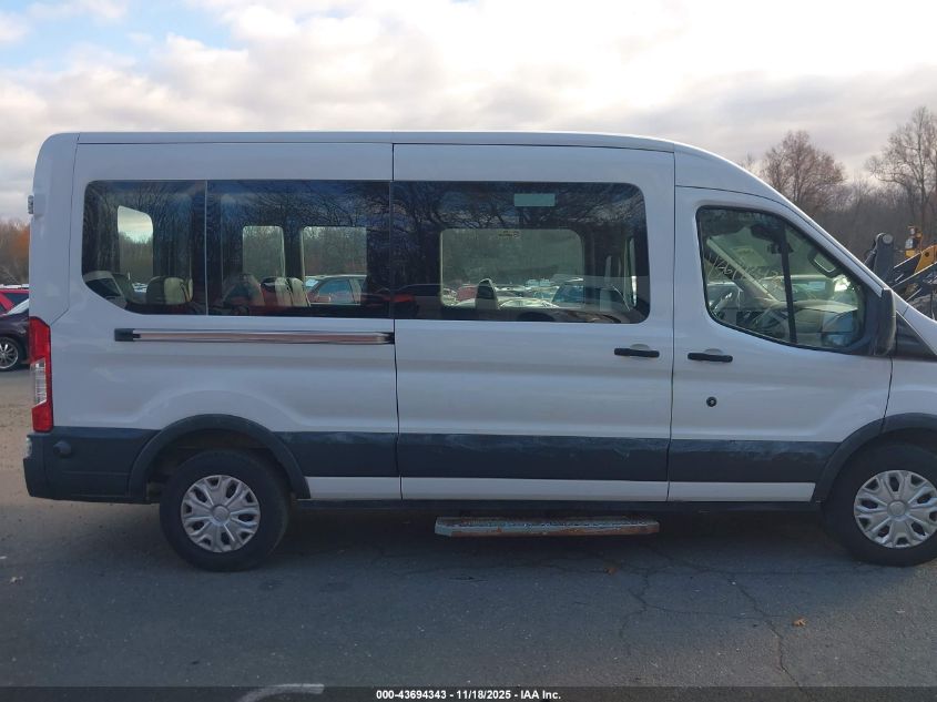 2018 Ford Transit-250 VIN: 1FTYR2CM4JKA11821 Lot: 43694343