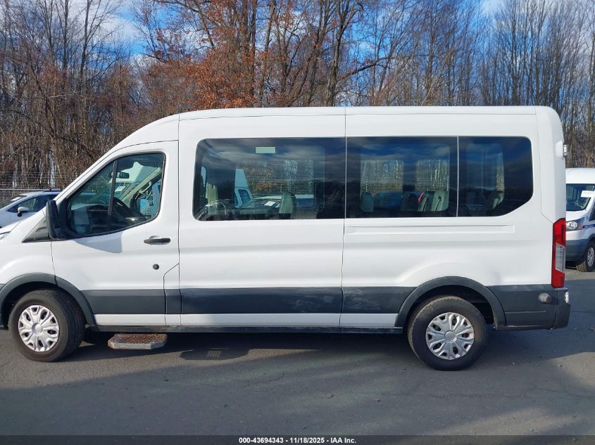 2018 Ford Transit-250 VIN: 1FTYR2CM4JKA11821 Lot: 43694343