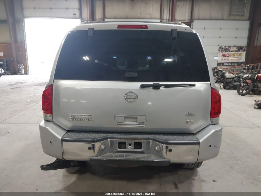 2004 Nissan Pathfinder Armada Se Off-Road VIN: 5N1AA08B04N731703 Lot: 43694363