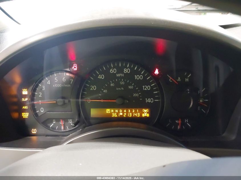 2004 Nissan Pathfinder Armada Se Off-Road VIN: 5N1AA08B04N731703 Lot: 43694363