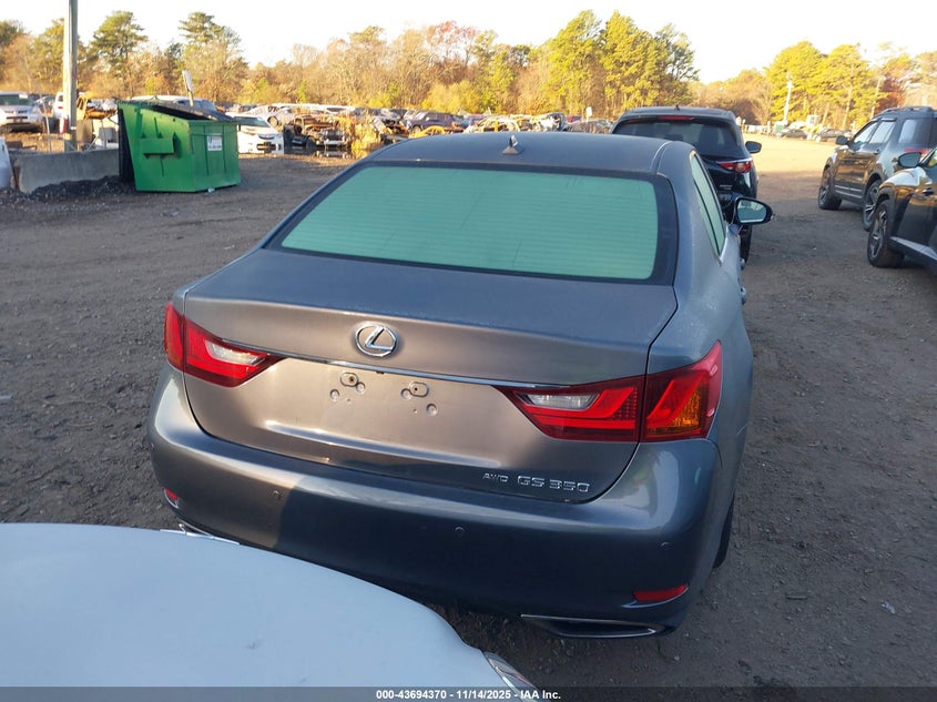 2013 Lexus Gs 350 VIN: JTHCE1BL0D5015021 Lot: 43694370