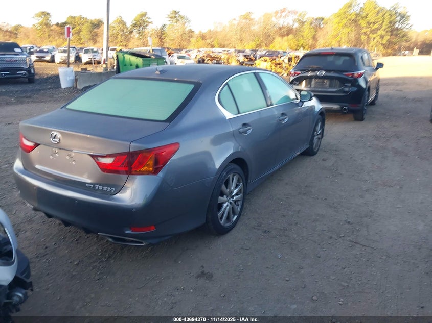 2013 Lexus Gs 350 VIN: JTHCE1BL0D5015021 Lot: 43694370
