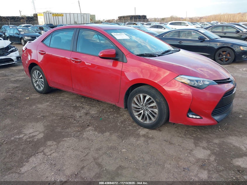 2018 TOYOTA COROLLA XLE - 2T1BURHE1JC104408