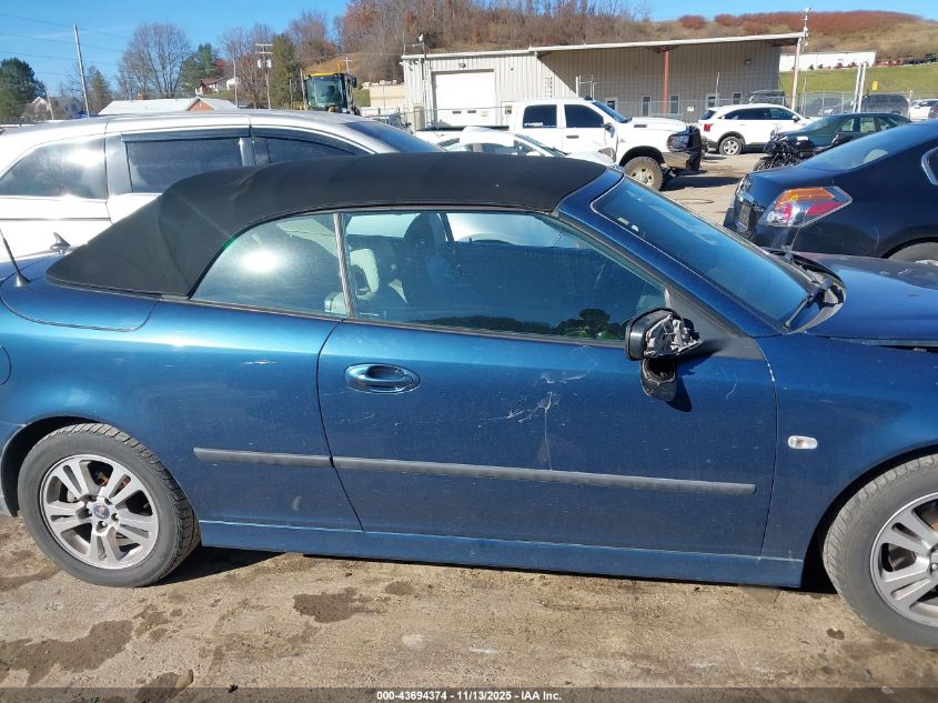 2006 Saab 9-3 2.0T VIN: YS3FD75Y766104232 Lot: 43694374