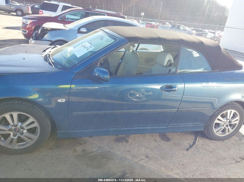 2006 Saab 9-3 2.0T VIN: YS3FD75Y766104232 Lot: 43694374