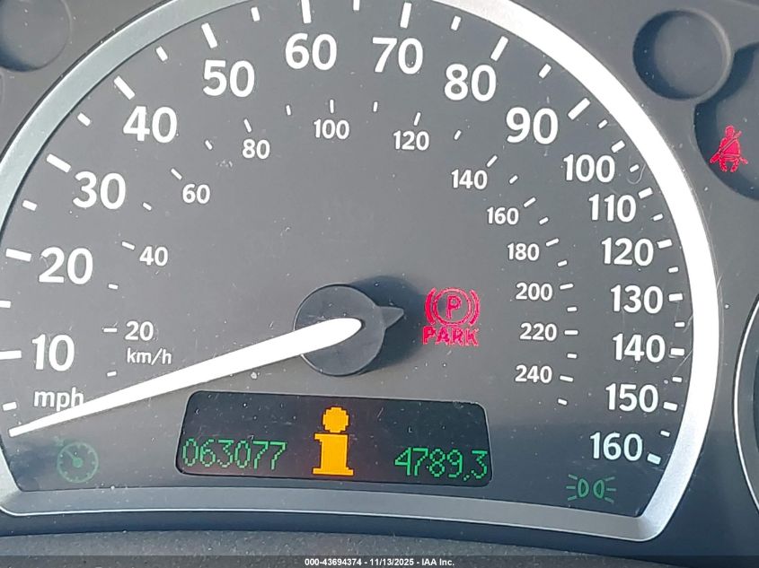 2006 Saab 9-3 2.0T VIN: YS3FD75Y766104232 Lot: 43694374