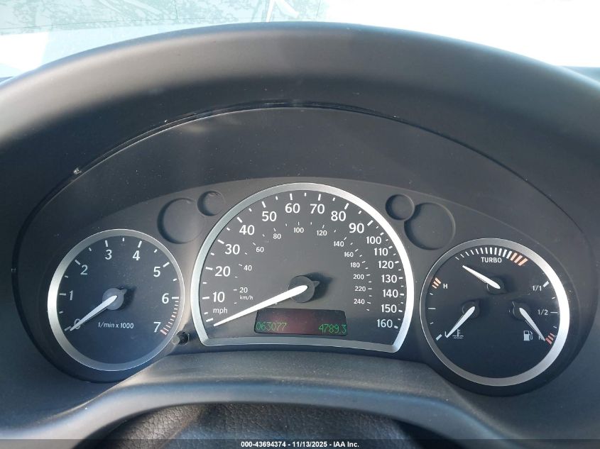 2006 Saab 9-3 2.0T VIN: YS3FD75Y766104232 Lot: 43694374