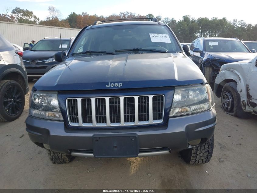 2004 Jeep Grand Cherokee Laredo VIN: 1J4GW48S94C424138 Lot: 43694378
