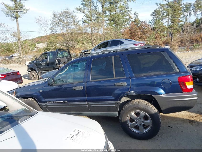2004 Jeep Grand Cherokee Laredo VIN: 1J4GW48S94C424138 Lot: 43694378