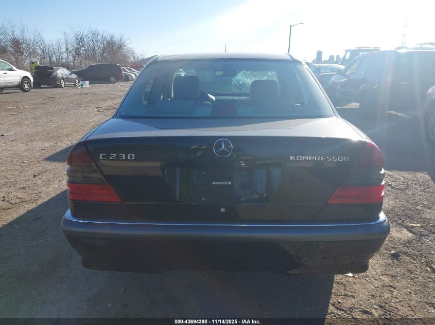 1999 Mercedes-Benz C 230 Kompressor VIN: WDBHA24G7XA732728 Lot: 43694390
